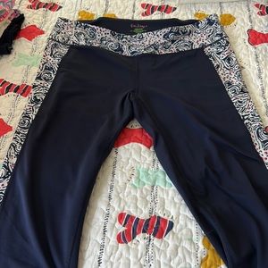 Lilly Pulitzer cropped leggings size xl